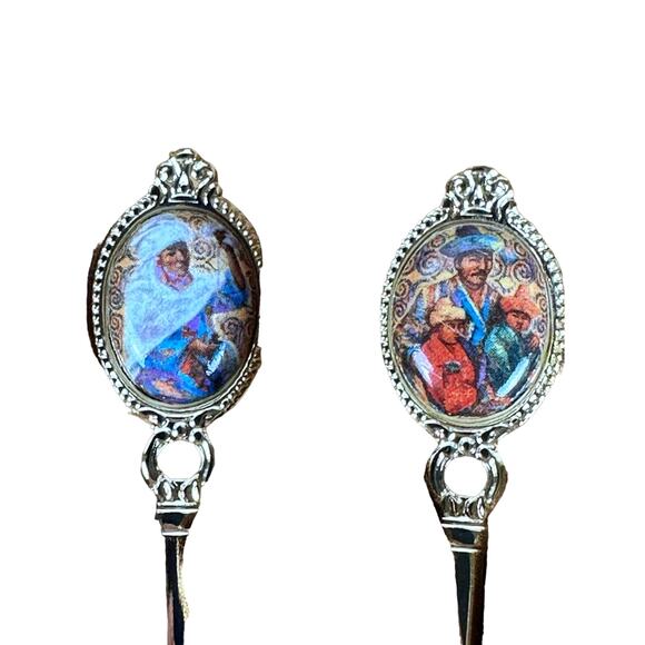 Empire Limited Edition Teaspoons Fine Bone China Stainless Steel 6 Spoons NIB - Picture 6 of 16